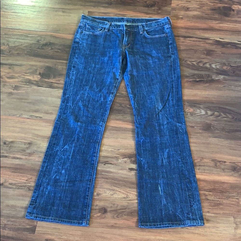 Citizen of humanity kelly low waist bootcut 30